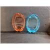 Image 2 : (2) Glass Ashtrays & Fawn Powder Jar