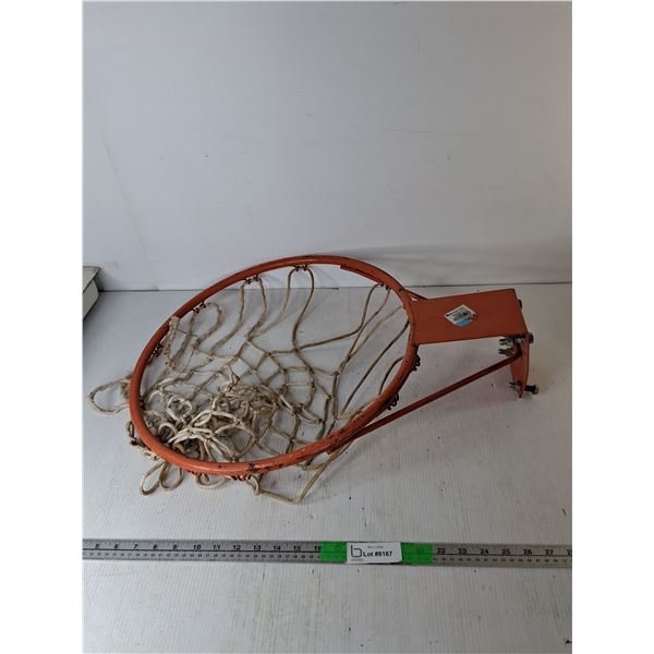 Vintage Metal Basketball Hoop 19" Diam. Pickup Pref'd