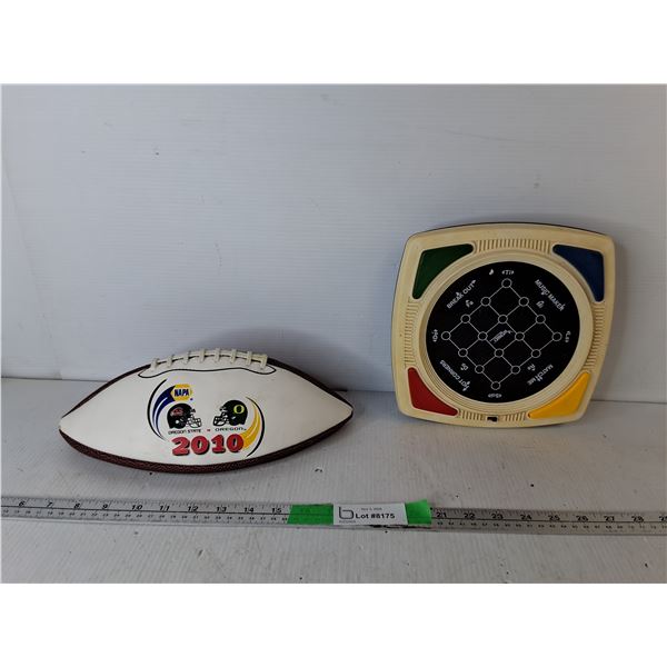 Oregon State vs. Oregon Official Size Football & Waddington's Wizard Game- As Is