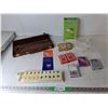 Image 1 : Decks of Card, Revolving Card Holder, Cribbage Board, Misc.