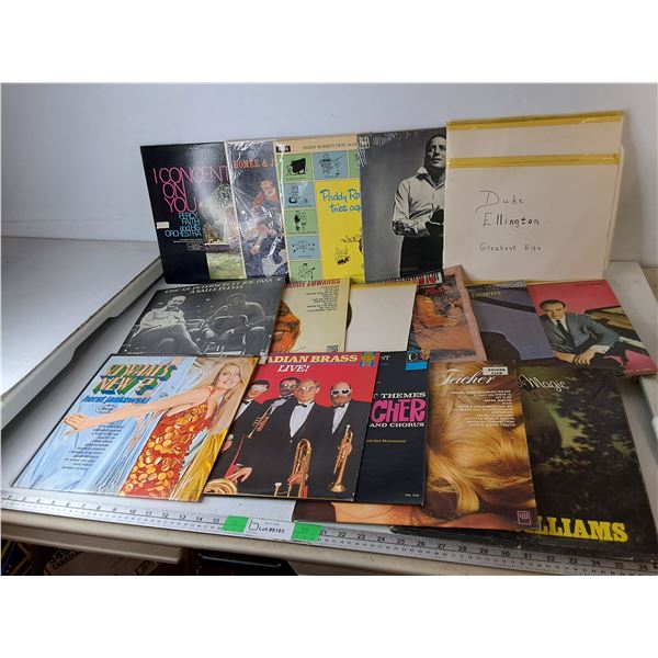 Record Lot- Tony Bennett, Roger Williams, Oliver Jones, Misc.