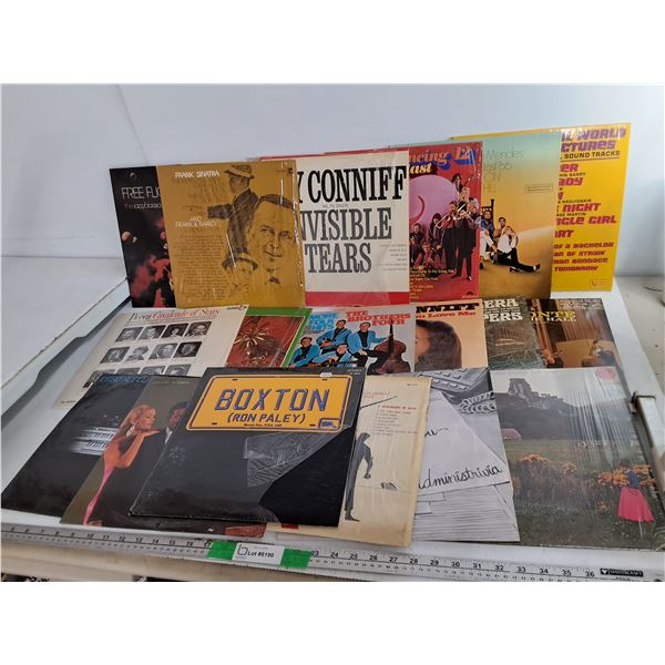 Record Lot- Ray Conniff, The Sandpipers, Frank Sinatra, Misc.