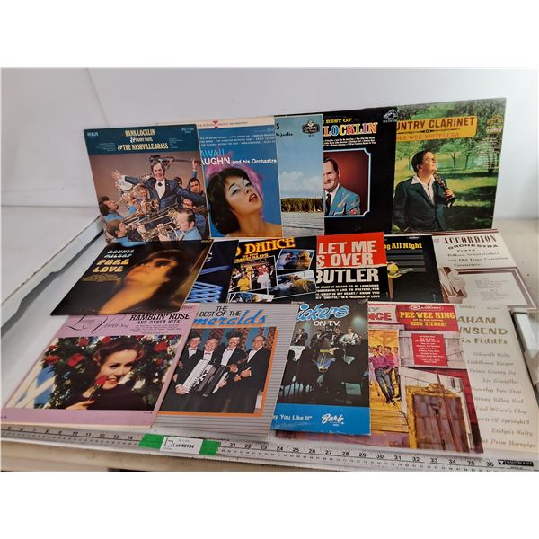 Record Lot- Ronnie Milsap, The Emeralds, Graham Tonwsend, Misc.