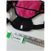 Image 3 : (4) Black and Pink Large Dog Harnesses