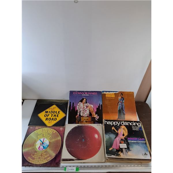 (20+) Vinyl Records, Big Ross, Donna Summer, Miriam Makeba, Robert Last
