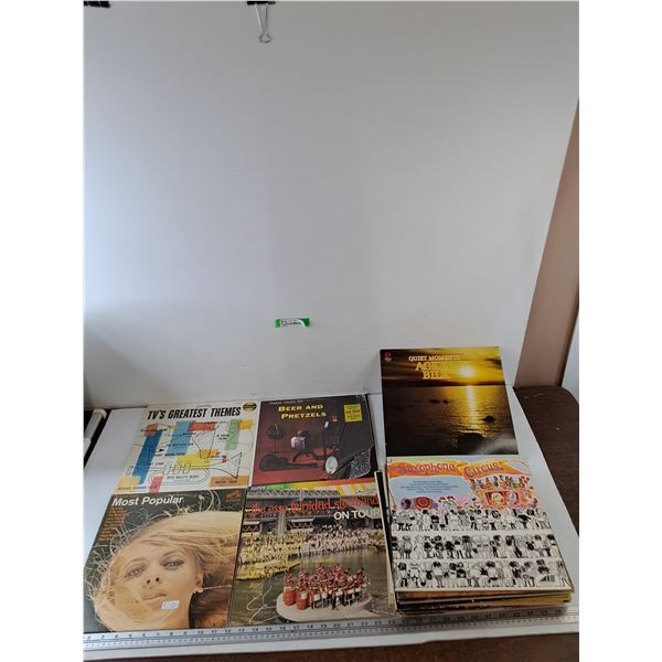 (20+) Vinyl Records, Trinidad Steelband, Ackerman Bilk, TV Themes, Lou Stein, Bing Crosby