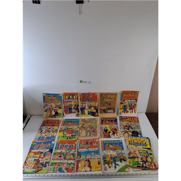 Assorted Comics, Archie and The Girl From UNCLE, Sabrina The Teenage Witch All As-Is