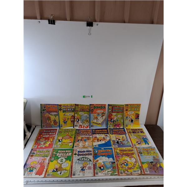 (21) Comics, Assorted Richie All As-Is