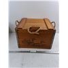 Image 1 : Wooden Cooler Box With Built-In Styrofoam 16.5"14.5"x11", Pickup Only