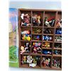 Image 2 : Miniature Figures & Toy In Wooden Display Case 19.5"x16.5"x2"