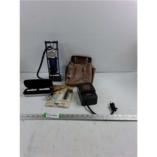Low-voltage Electrical Transformer, Single-cylinder Foot Air Pump, Leather Tool Pouch, Circuit Teste