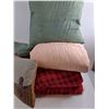 Image 3 : * (4) Throw Pillows, (2) Duvet Approx Twin And Queen Size