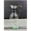Image 1 : Glass Coffee Pitcher 9.5"
