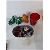 Image 2 : Christmas Candleholders, Confetti & Gem Decor