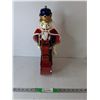 Image 1 : Nutcracker & Rocking Horse Figurine 18.5" Tall