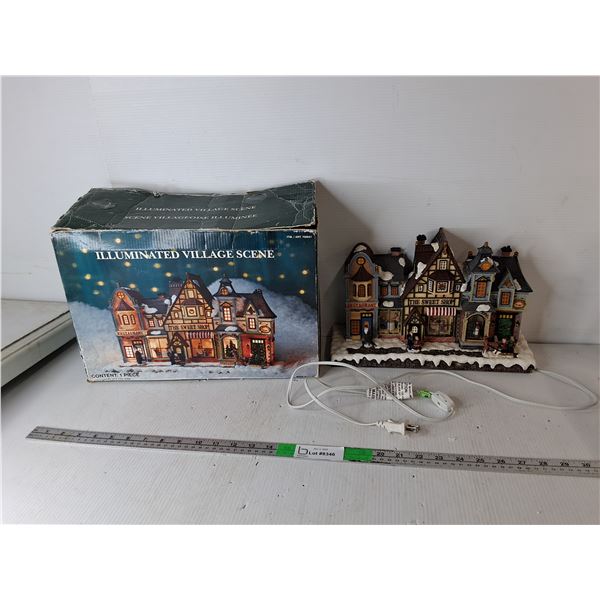 The Sweet Shop Christmas Figurine- Powers On