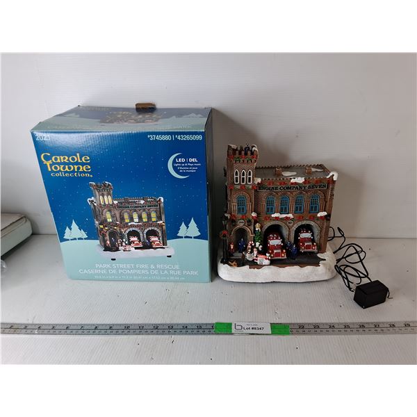 Christmas Musical & Animated Search & Rescue Figurine- Working