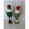 Image 2 : (2) Wooden Nutcracker Figurines up to 16"