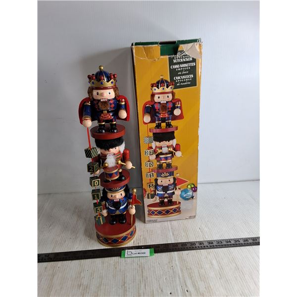 Stacking Nutcracker Festive Statue - 19" Tall