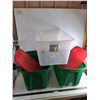 Image 1 : (3) Storage Bins - Largest 22x14x15" - Cannot Ship
