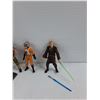 Image 3 : Star Wars Action Figures- Princess Leia Organa, Rebel Trooper, Luke Skywalker, Anakin Skywalker