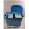 Image 1 : Lots Of 4 Ounce Plastic Cups New In Packaging With Storage Tub, Pickup Only