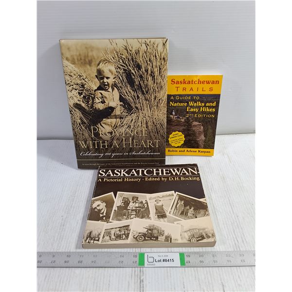 (3) Saskatchewan History and Nature Trails Book