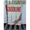 Image 2 : **Metal Gasoline Sign 48" x 36"- Can't Ship