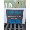 Image 1 : **Glen Dale Distributors Sign 8'' x 44"- Can't Ship