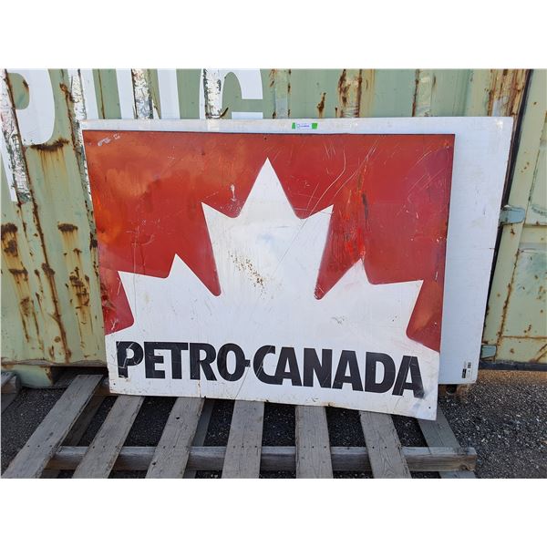 **Petro-Canada Metal Sign 59" x 47"- Can't Ship