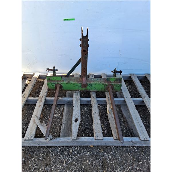 **Forks for a Three Point Hitch 39.5" W x 32" Tall x 38" Deep Can't Ship