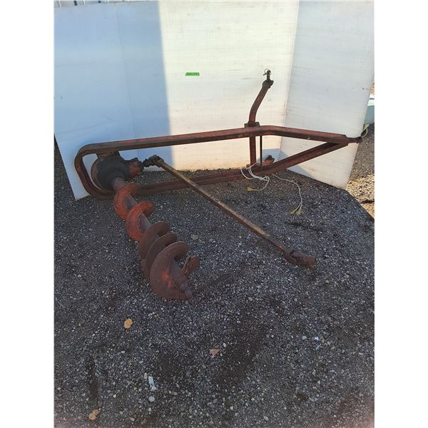 **Post Hole Digger for Three Point Hitch- Can't Ship