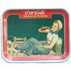 Image 1 : Original Drink Coca Cola Serving Tin Tray c1940