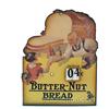 Image 1 : Butter-Nut Bread Die-Cut Cardboard Sign