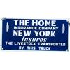 Image 1 : "The Home Insurance Company" New York Porcelain Sign