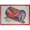 Image 1 : Large Coca Cola Print By Artist Tom Lidell,
