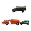 Image 1 : Lot Of 3 Old Metal Toy Trucks: