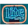 Image 1 : "Lite Beer" Neon Sign - 21" x 17"