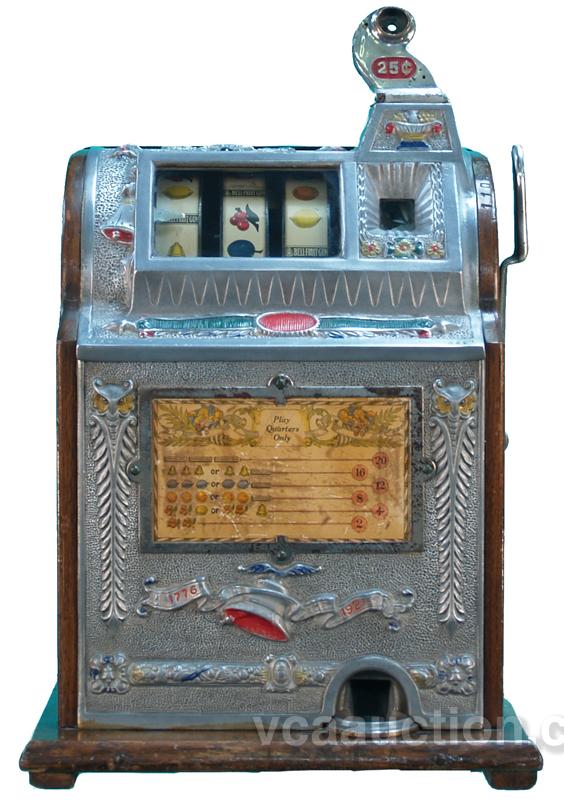 25 Cent Mills Gooseneck Operators Bell Slot Machine c19