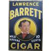 Image 1 : Lawrence Barrett Cigar Porcelain Sign