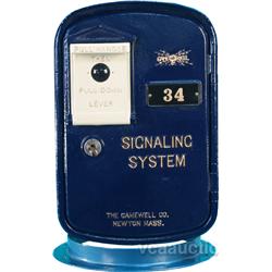 Cast-Iron Police "Signaling System" Box #34,