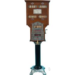 5 Cent Caille "Quintette" Upright Poker Machine,