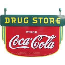 Very Large "Drink Coca Cola" Outdoor Double Sided