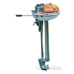 Neptune Outboard Boat Motor - Restored