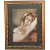 Image 1 : Original Pastel by Pal Fried Topless Image in Ornate