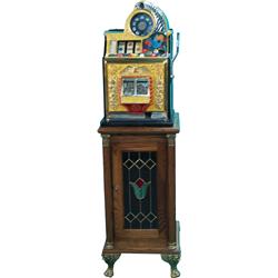 5 Cent Watling Rol-A-Top "Bird Of Paradise" Twin Jackpo