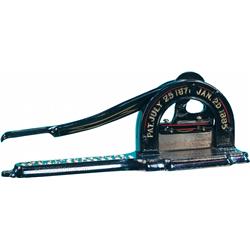 Restored Countertop Tobacco Cutter,