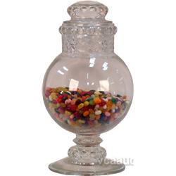 Large Glass Candy Jar w/ Lid