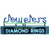 Image 1 : "Jewelers" Diamond Rings Neon Box Sign,