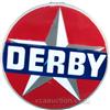 Image 1 : Very Large Outdoor Embossed Plastic "Derby" Sign